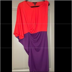 Kenneth Cole color block dress